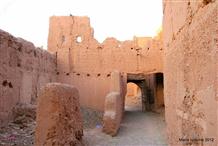 Interio de la kasbah de Tamnougalte